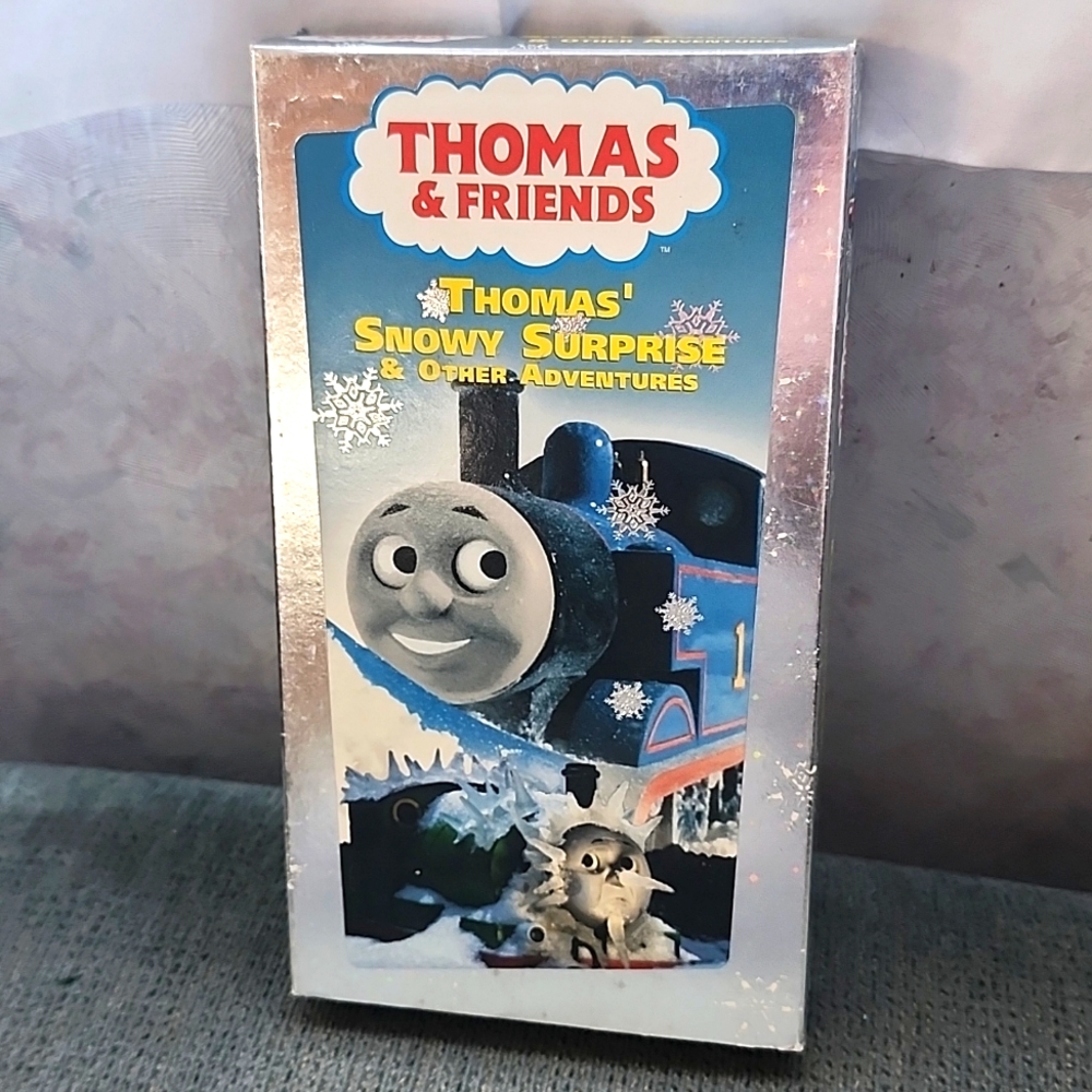 VHS TAPE - "Thomas & Friends Snowy Surprise" Movie Christmas/Winter